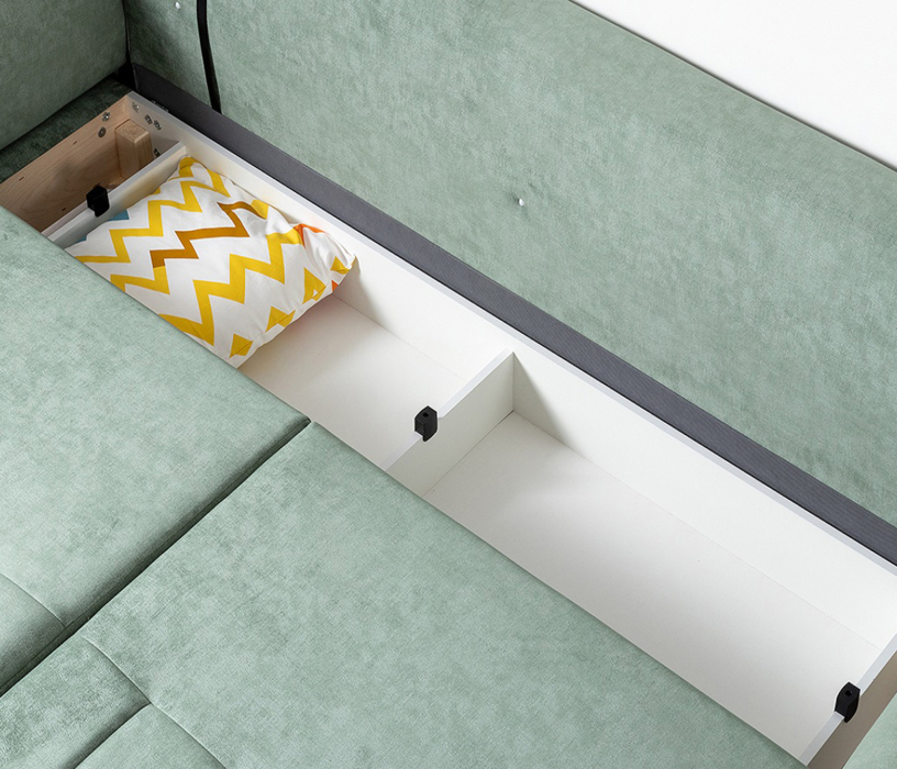 Диваны еврокнижки, Диван Дорис, Велюр Эверест