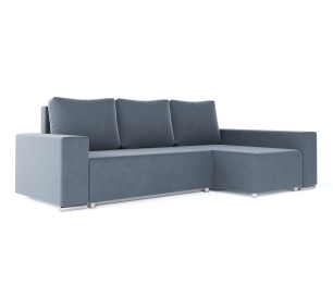 Угловой диван-кровать Маркиз, велюр