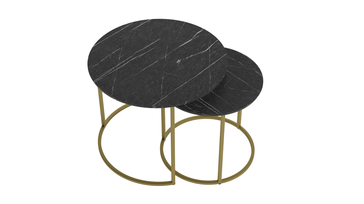 Журнальные столики, Комплект журнальных столов Калифорния Лесли