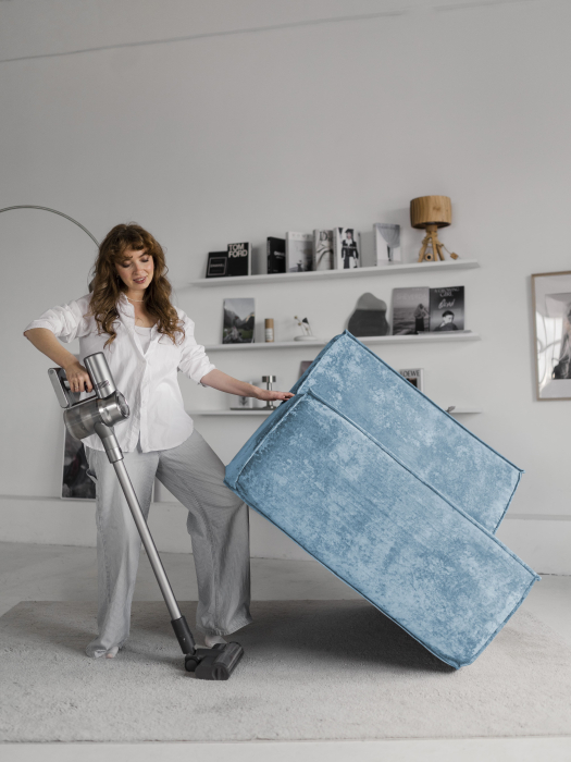 Кресло для отдыха, Бескаркасное кресло Клайд,плюше