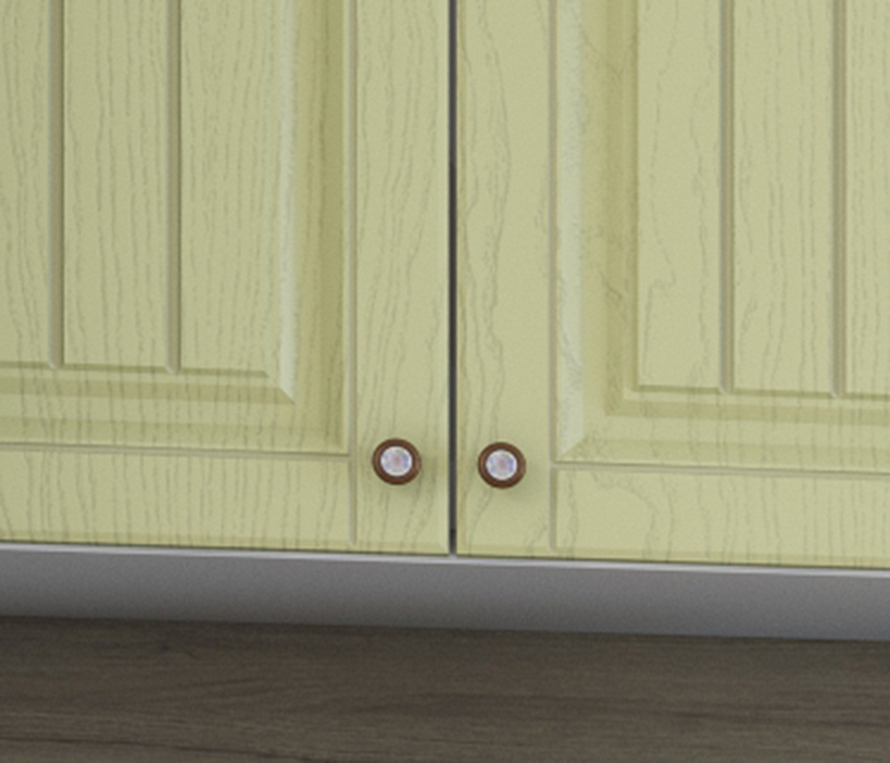 Кухонные гарнитуры, Кухня Хозяюшка 2,0 м Фисташка МДФ