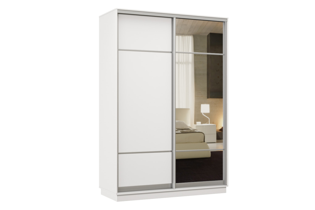 Шкафы-купе, Шкаф-купе Премьер Лайт 04 Мини (08;11) двухдверный