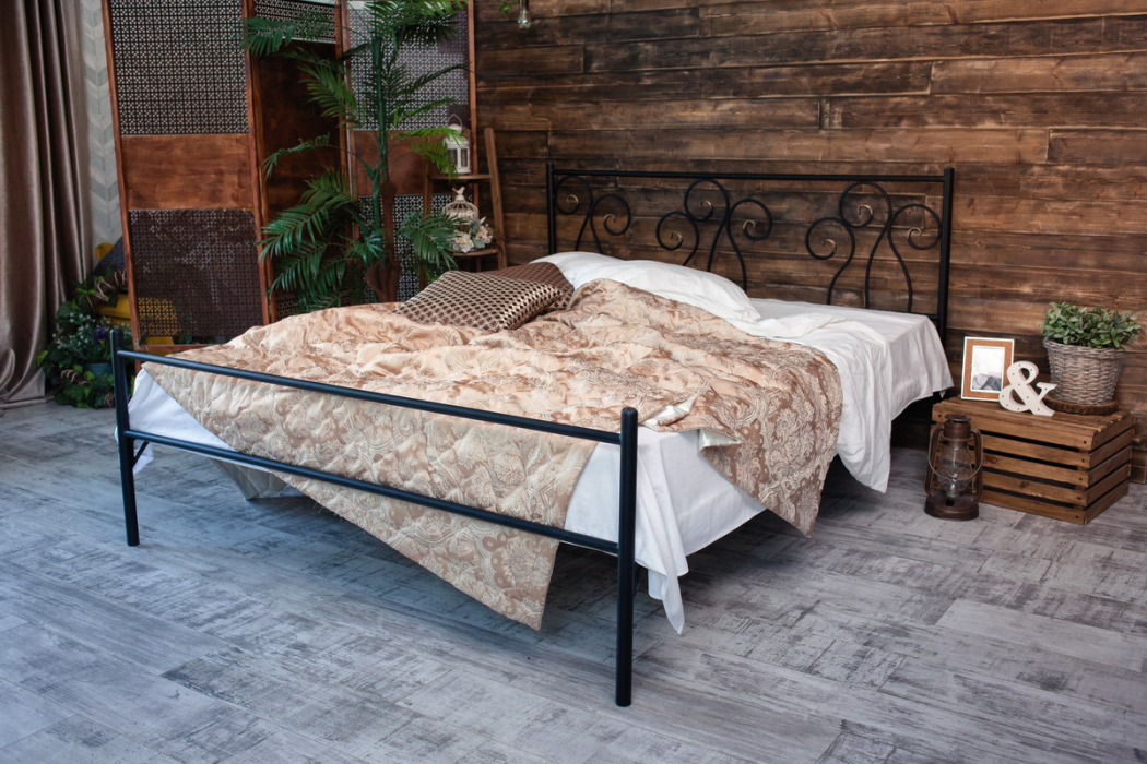 Кованые кровати, Кованая кровать Лацио 1.6 с одной спинкой