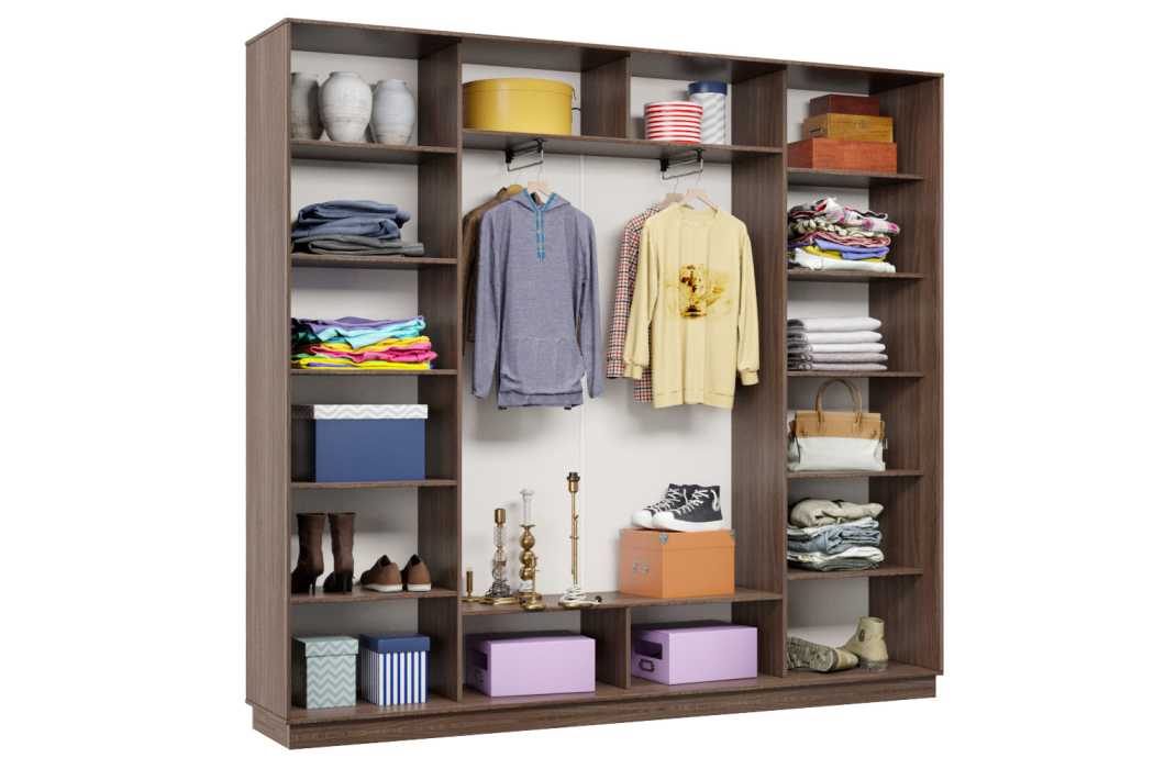 Шкафы-купе 3-х дверные, Шкаф-купе Премьер Лайт 59 (08;11;08) трехдверный