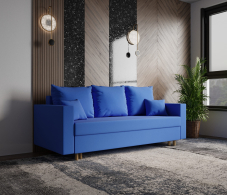 Диваны еврокнижки, Прямой диван Адам,еврокнижка,велюр