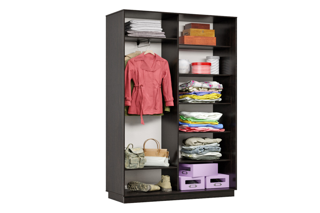 Шкафы-купе, Шкаф-купе Премьер Лайт 03 (01;01) двухдверный