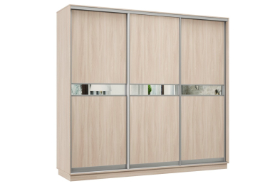 Шкаф-купе Премьер 57 (14;14;14) трёхдверный