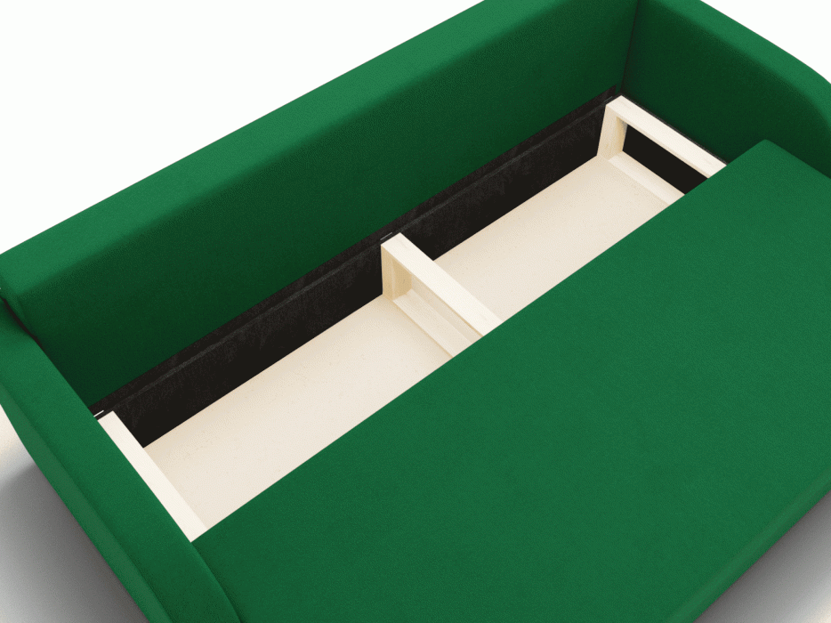 Диваны еврокнижки, Прямой диван Оазис,еврокнижка,велюр