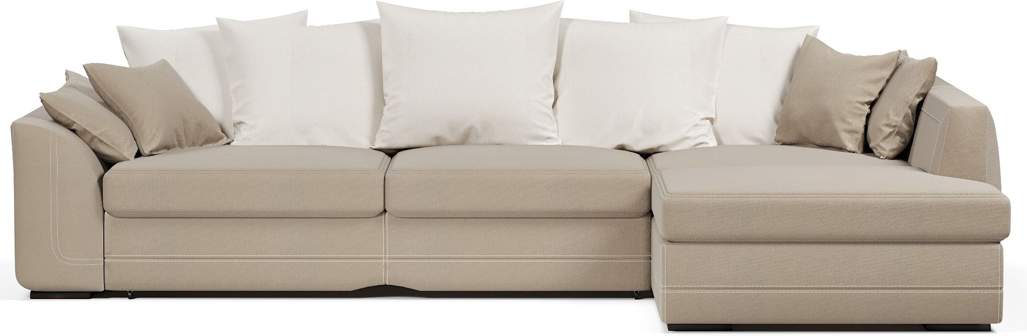 Диваны угловые в гостиную, Диван-кровать угловой Калифорния дельфин,велюр