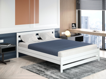 Кровать двуспальная "MAMAMIA3" 140х200