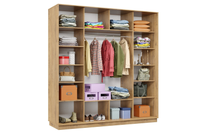 Шкаф-купе Премьер 36 (01ЗБ;01ЗБ;01ЗБ) фасады зеркало бронза/трёхдверный/Профиль чёрный муар