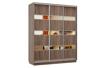 Шкаф-купе Премьер 25 (16;16;16) трёхдверный