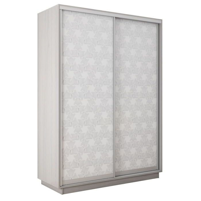 Шкафы-купе 2-х дверные, Шкаф-купе Экспресс 2-х дверный Фотопечать Калейдоскоп Стекла 120х45х220