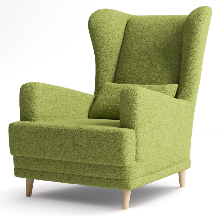 Кресло для отдыха, Кресло Барон для отдыха, Искусственный мех