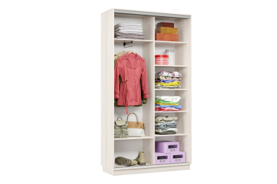 Шкаф-купе Премьер Лайт МИНИ 03 (08;08) двухдверный