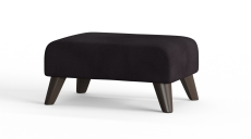 Пуф в прихожую, Пуф Барон на ножках, велюр