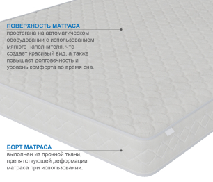 Столлайн / Матрас Корсика-Релакс 1800х2000