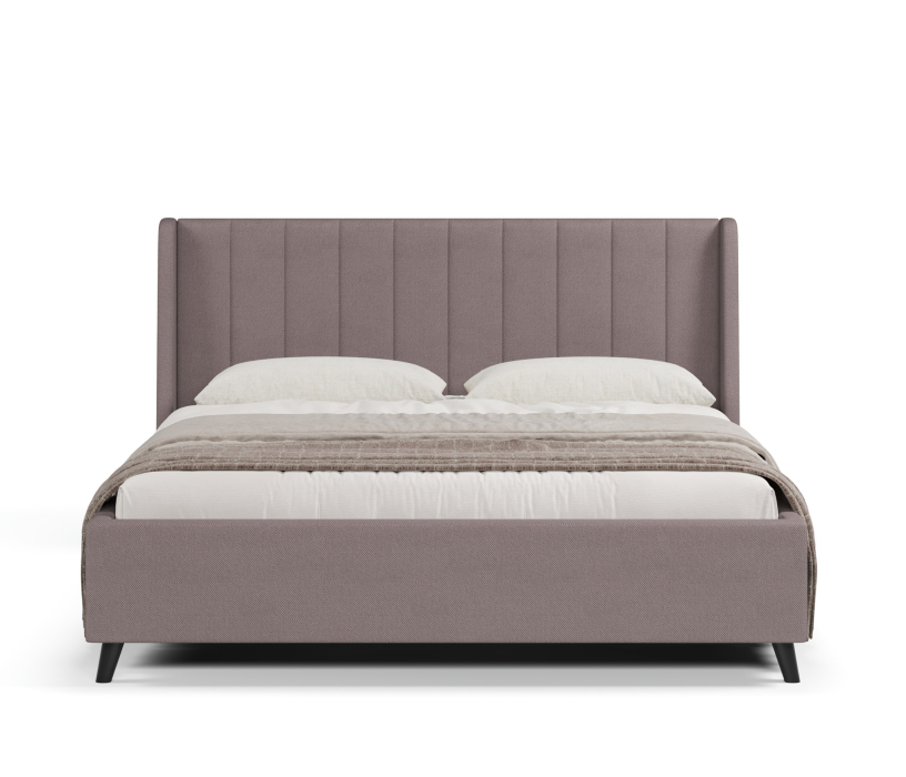 Мягкая кровать, Кровать Милла 140, велюр