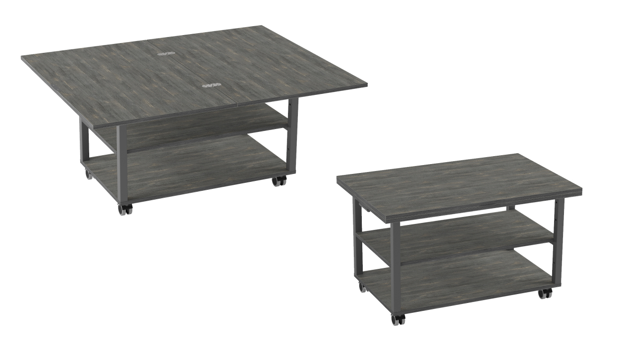 Журнальные столики на колесах, Стол трансформер Арси 