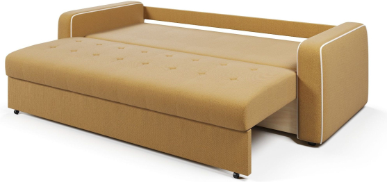 Диван-кровать прямой Атланта с кантом еврокнижка,велюр