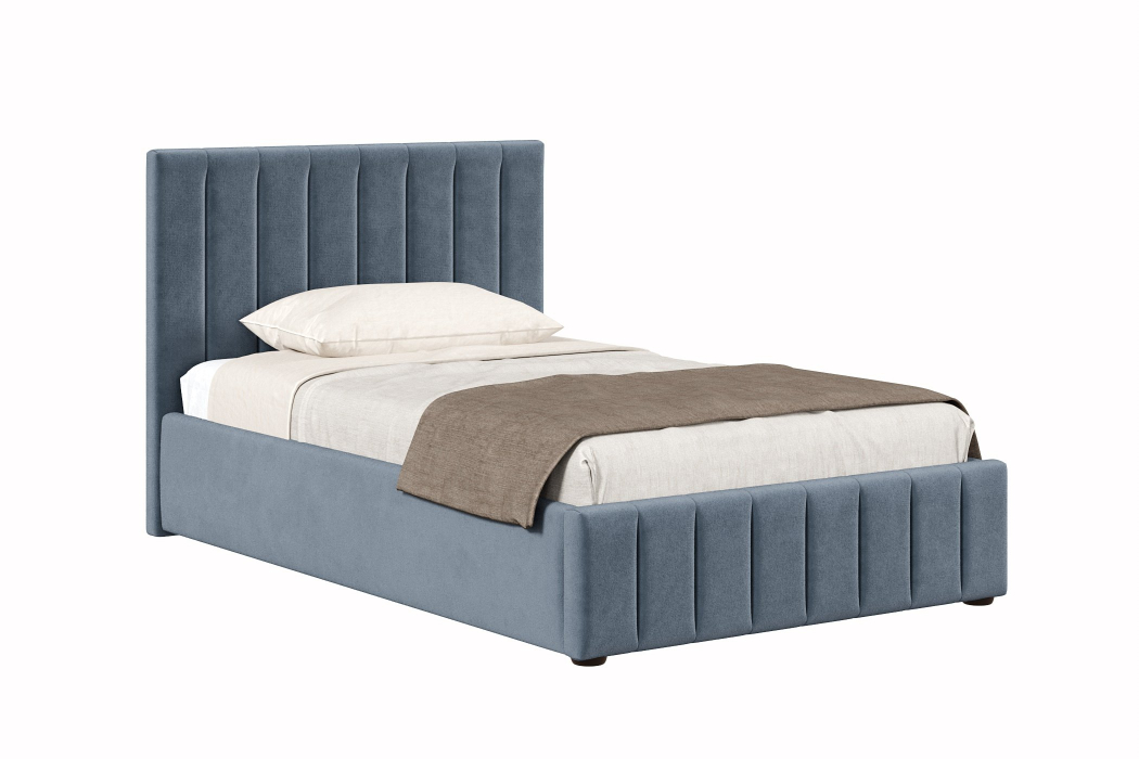 Мягкая кровать, Кровать Верона 1200 велюр