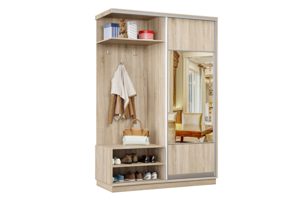 Прихожие, Прихожая Премьер 04 Лайт 05 Левая