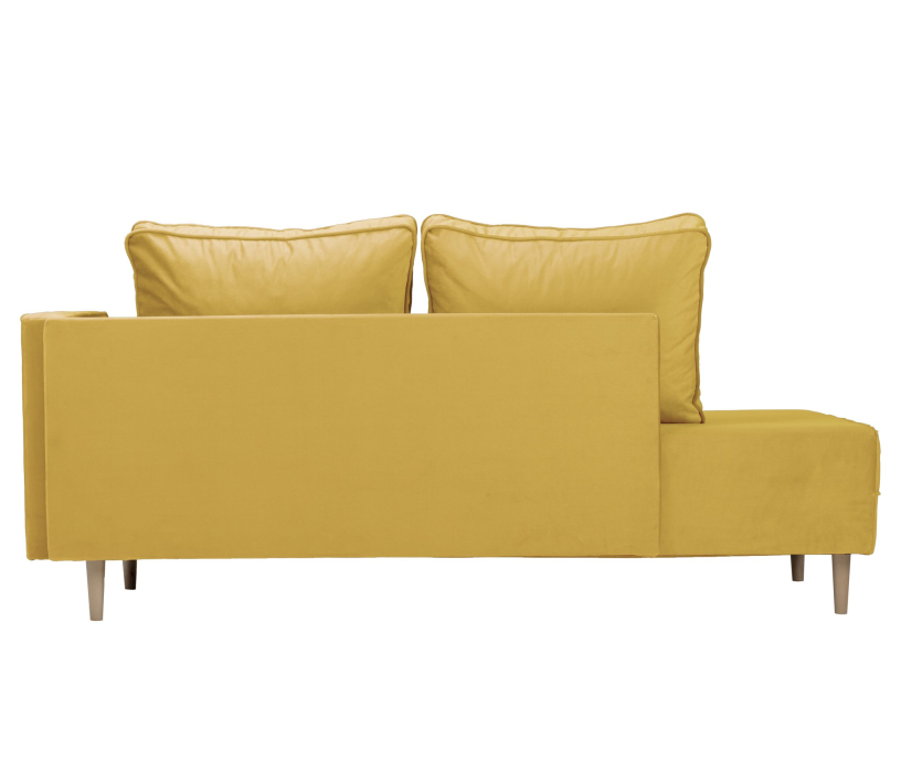 Дизайнерские диваны для гостиной, Диван - кушетка Блюз, велюр