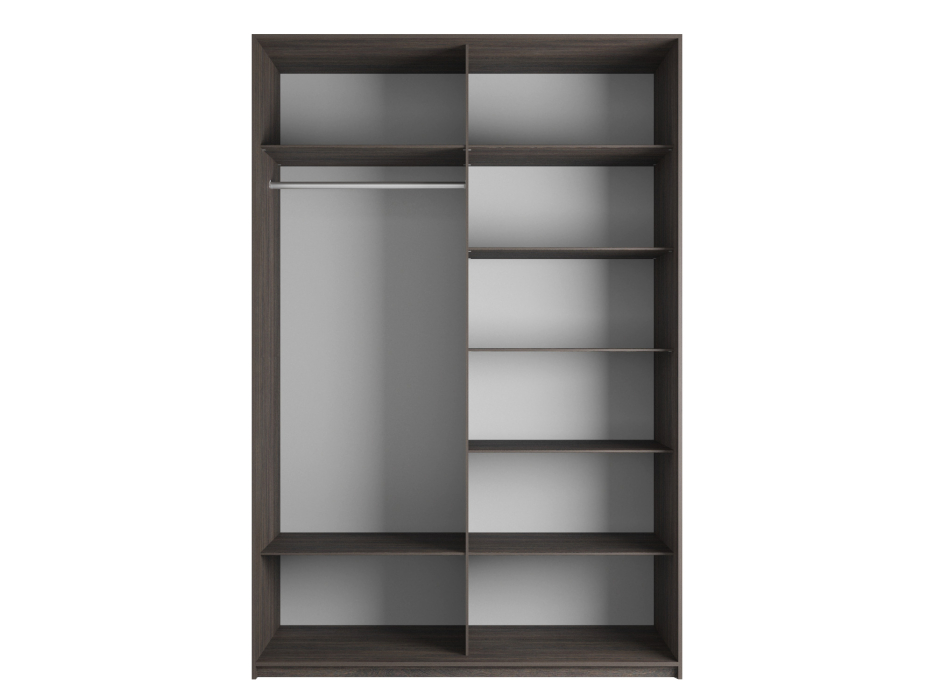 Шкафы-купе 2-х дверные, Шкаф-купе Эста Зеркало+Зеркало 180х66х240