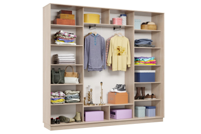 Шкаф-купе Премьер 63 (16;16;16) трёхдверный