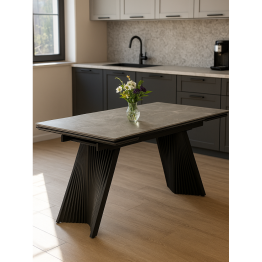 Керамический стол Вейв new 160(220)х89