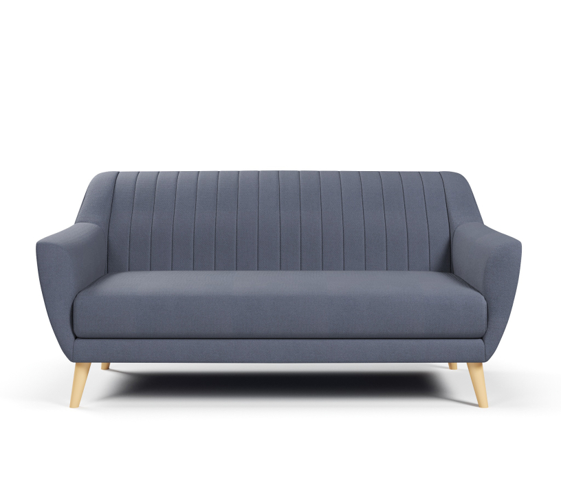 Диваны прямые, Диван прямой Стокгольм нераскладной,велюр