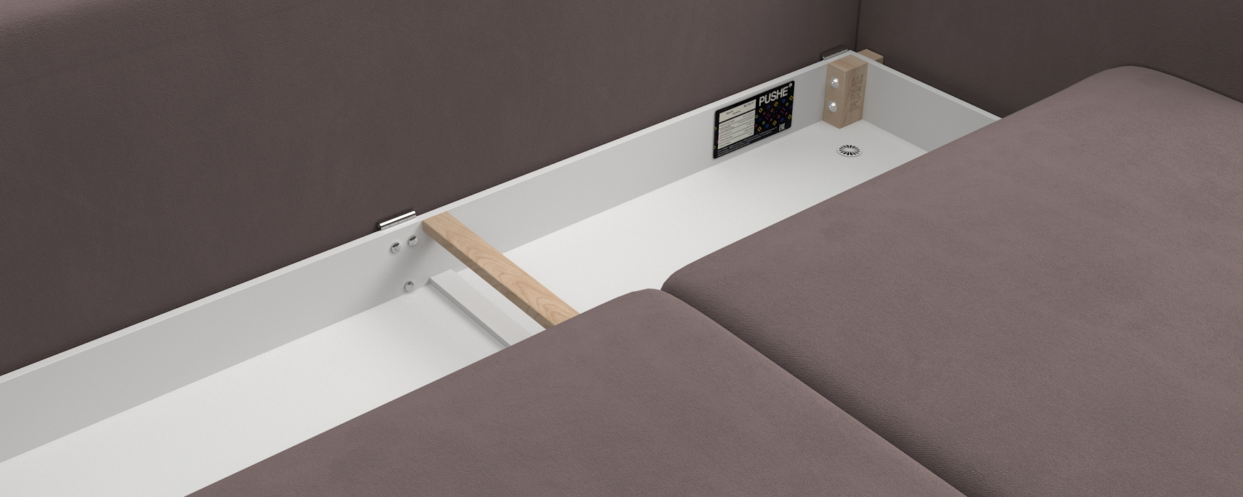 Дизайнерские диваны для гостиной, Диван-кровать Фьорд