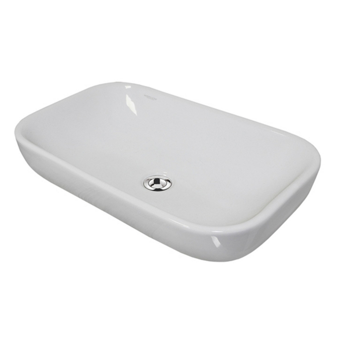 Раковины для ванных комнат, Умывальник "Infinity" 60*36 ш*г на столешницу  (Sanita Luxe)