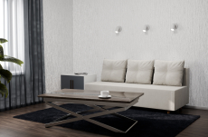 Диваны еврокнижки, Прямой диван Сияние,еврокнижка,велюр