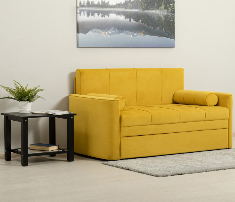 Диваны кровати со спальным местом, Диван Мелани, Велюр Киви