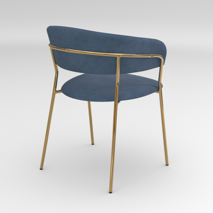 Стулья, Стул Whispered Fusion вельвет, золотой