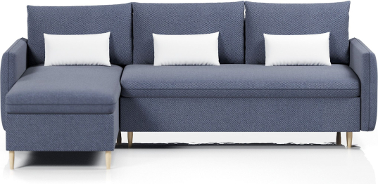 Диван-кровать угловой Рон 2 пантограф,велюр