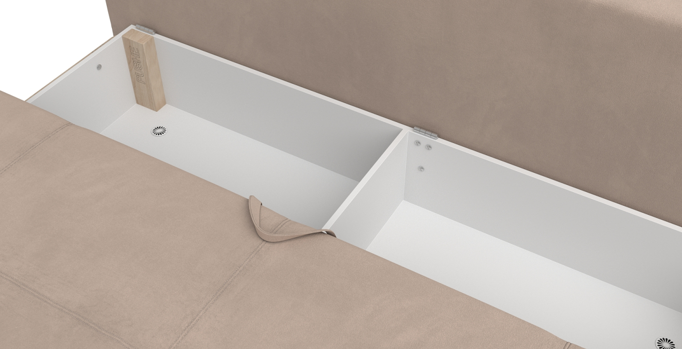 Дизайнерские диваны для гостиной, Диван-кровать Арти 2, велюр