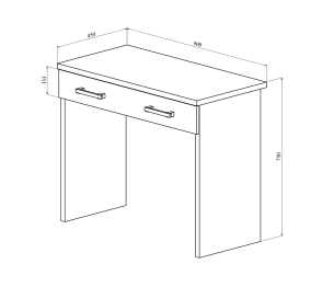 Стол туалетный Виктория ВИ-51