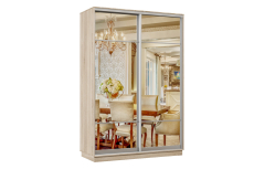 Шкафы-купе, Шкаф-купе Премьер Лайт 01 (11;11) двухдверный