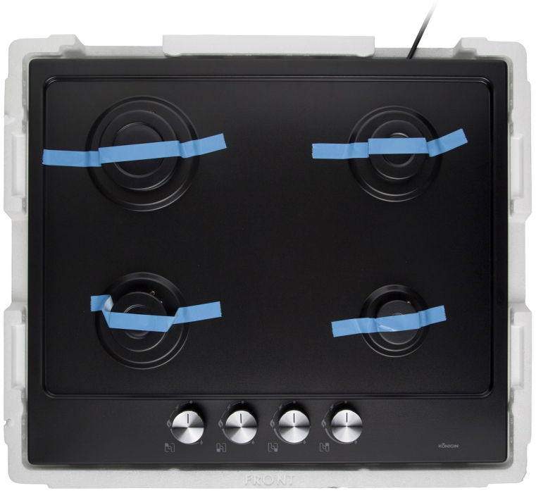Встраиваемые варочные панели, Газовая варочная панель Konigin Spark 604 BME