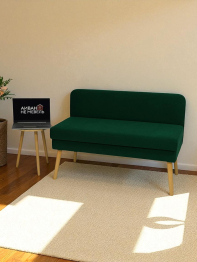 Диван кушетка с ящиком Эда, велюр