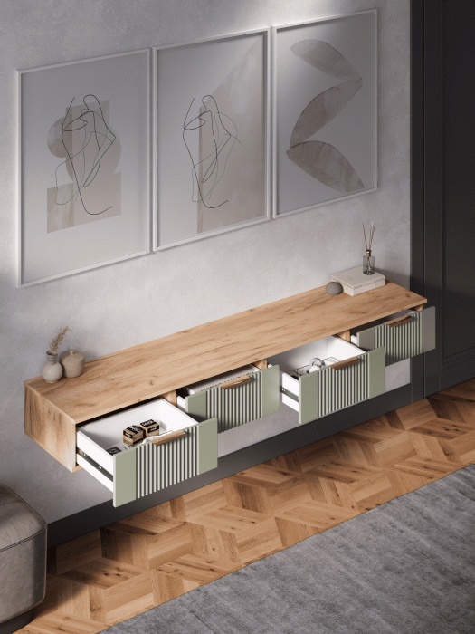 ТВ-тумбы, Тумба подвесная Ингрия Luxe 11