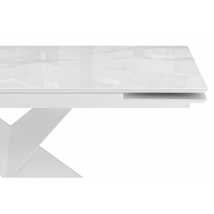 Обеденные столы, Стеклянный стол Хасселвуд 160(220)х90х77