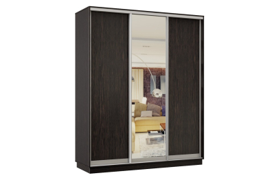 Шкаф-купе Премьер Лайт 22 (02;01;02) трехдверный