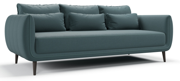 Диван прямой нераскладной Корсика,велюр