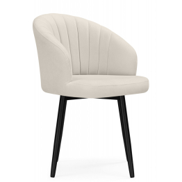 Стул на металлокаркасе Бэнбу крутящийся marseille данс (чёрный)