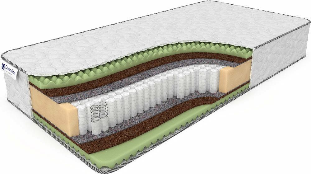 Другие размеры, Матрас DreamLine Space Massage S1000 1800x1900