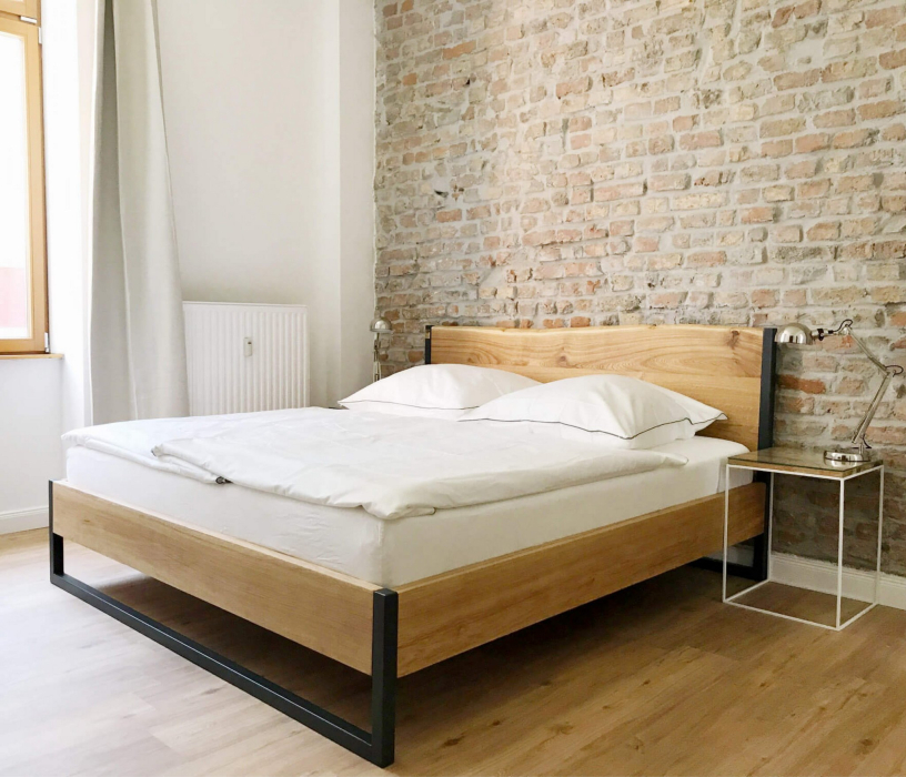 Кровати 90 см, Кровать в стиле лофт Ардено 0.9
