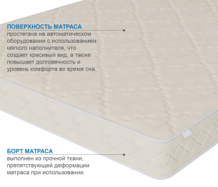 Столлайн / Матрас Классик-Орландо в скрутке 1200х1900